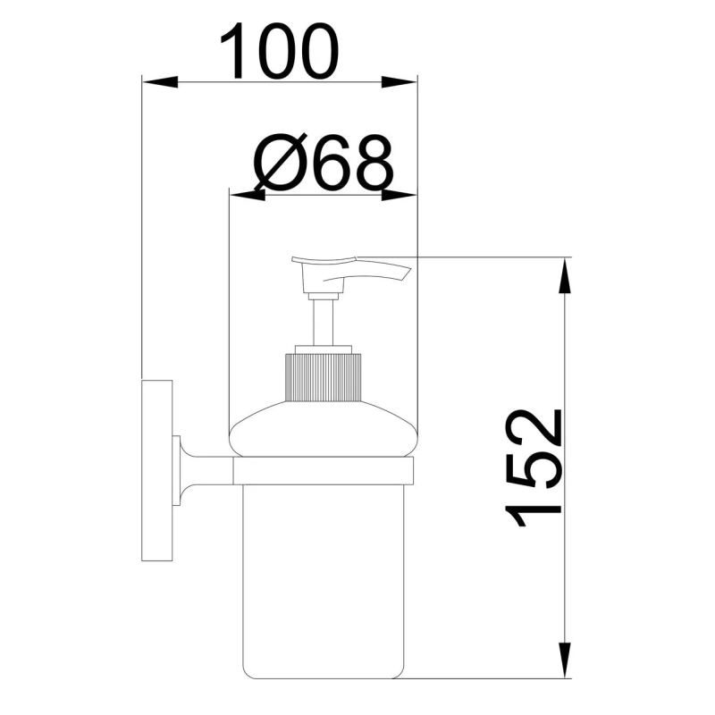 Frap Дозатор рідкого мила F1927
