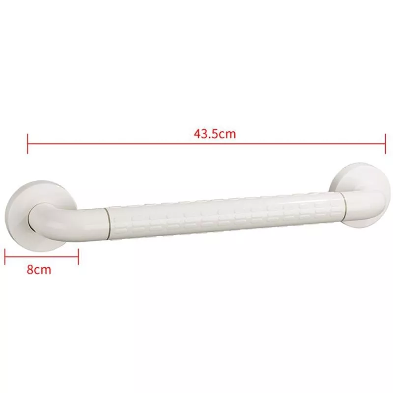 Frap Поручень настінний F8101 нержавіюча сталь/пластик, 400 мм