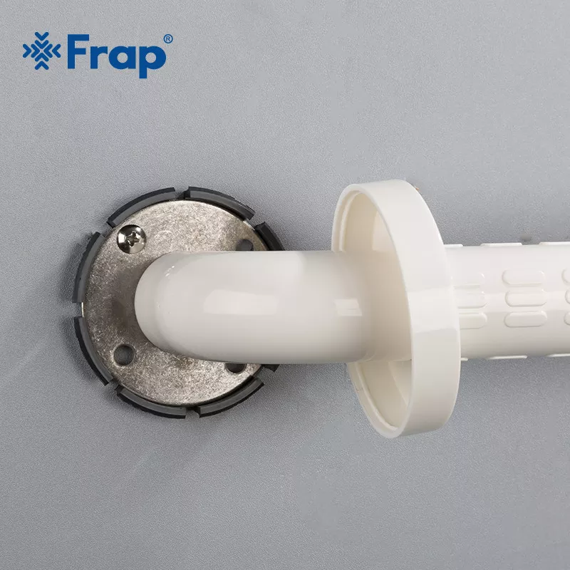 Frap Поручень настінний F8101 нержавіюча сталь/пластик, 400 мм