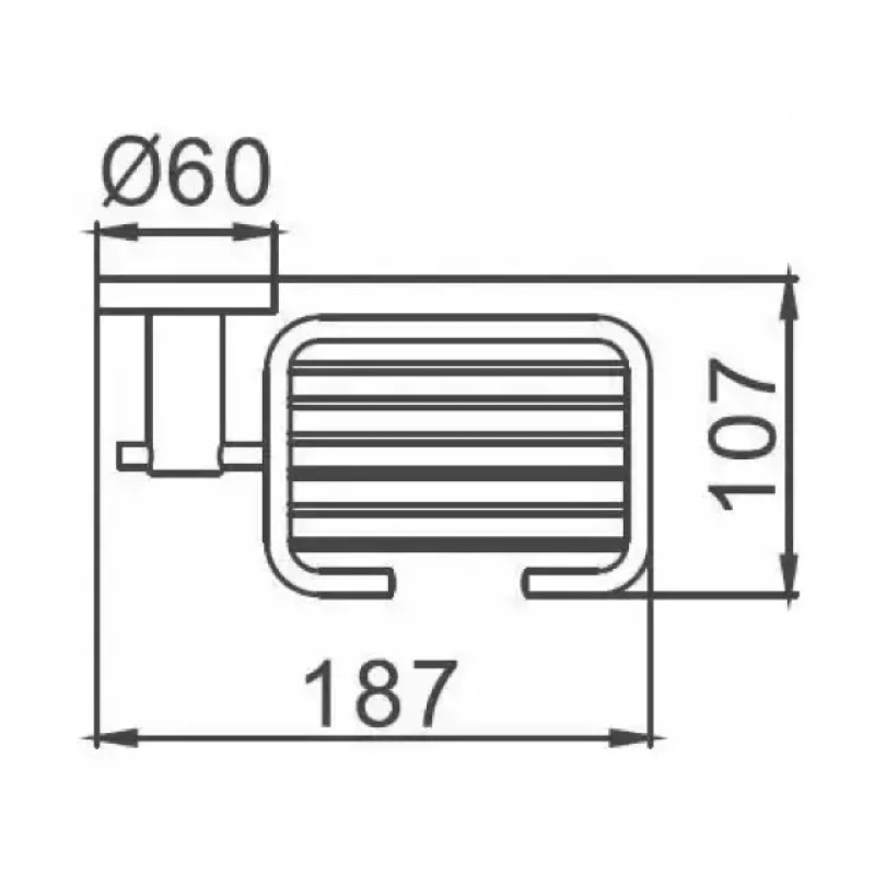 Frap Мильниця F30102-1, нержавіюча сталь