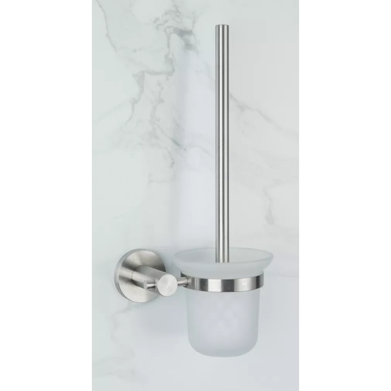 Frap Йоржик туалетний F30110 настінний, нержавіюча сталь