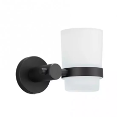 Frap Склянка для зубних щіток F30206, нержавіюча сталь, чорний