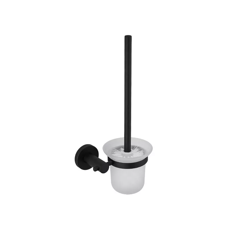 Frap Йорж для унітазу настінний F30210, нержавіюча сталь, чорний