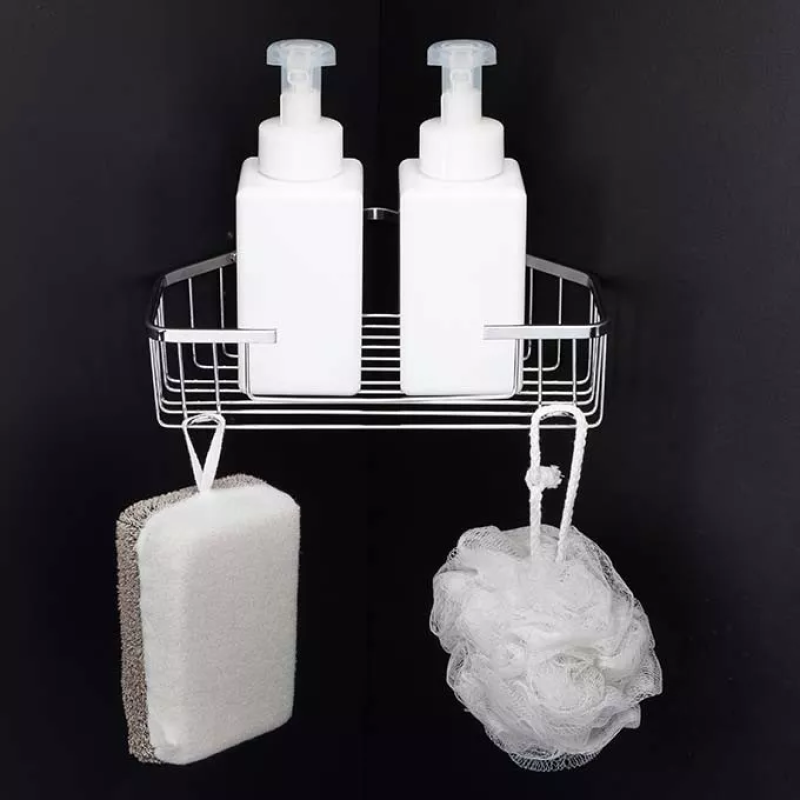 Frap Полиця металева кутова F335, 240х60 мм, хром