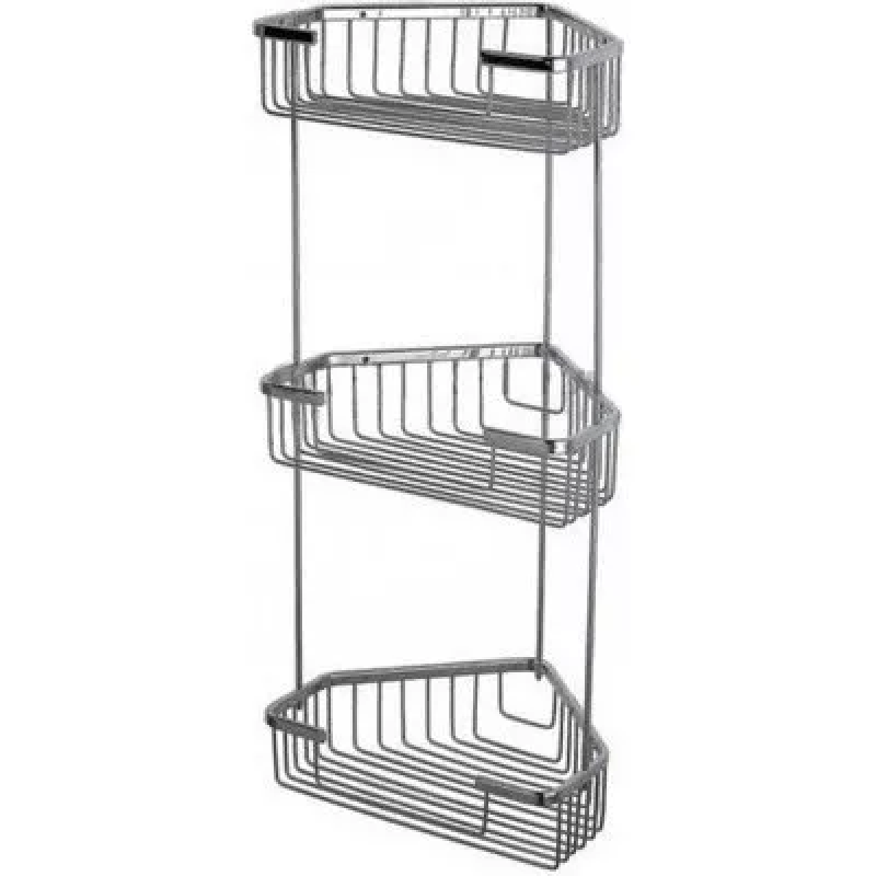 Frap Полиця кутова F335-2, 3-х ярусна, 240х570 мм, хром