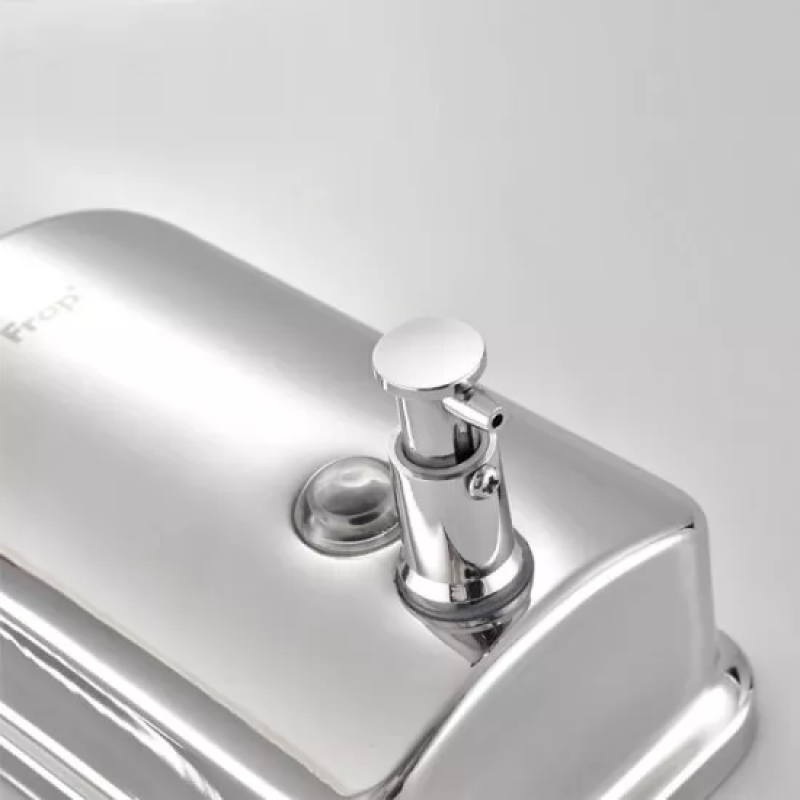 Frap Дозатор для мила настінний F401, хром, 500 мл