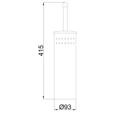 Frap Йорж підлоговий F902, хром