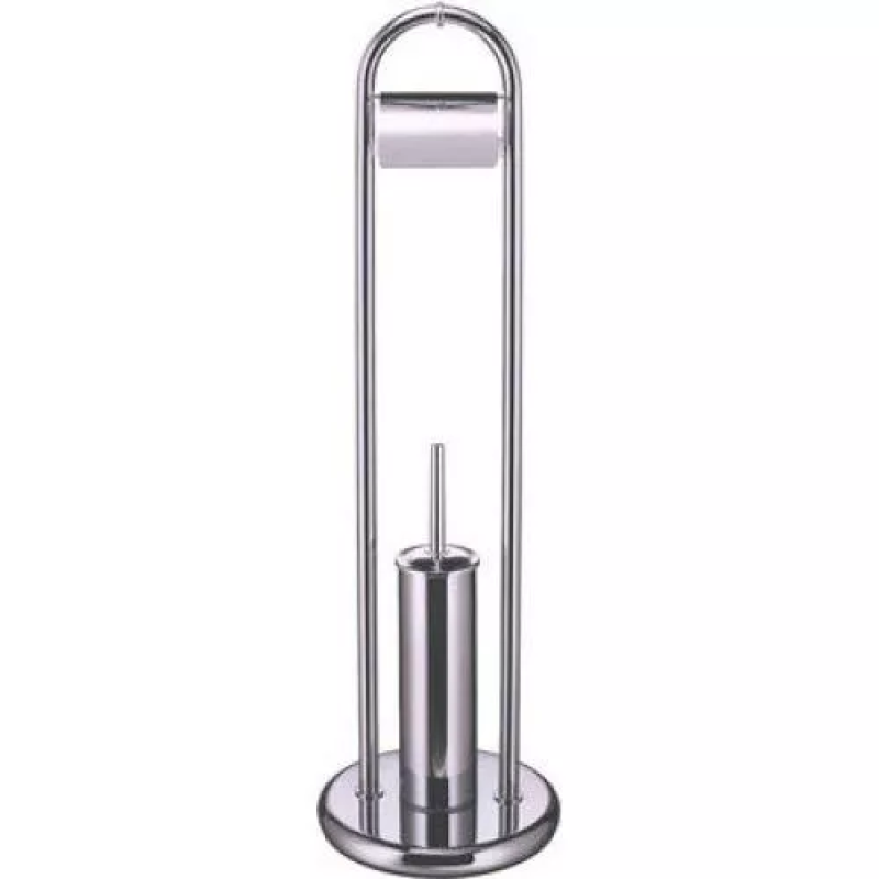 Frap Йорж підлоговий з папероутримувачем F903, хром