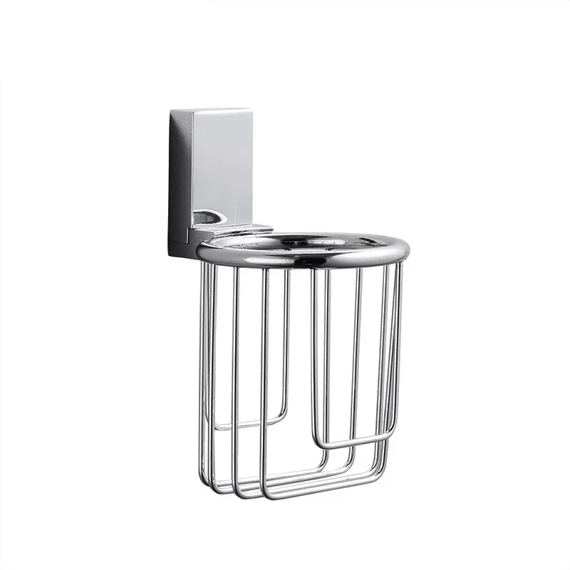 Frap Тримач дезодоранту F1803-4, дві накладки, білий/хром