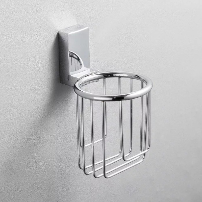 Frap Тримач дезодоранту F1803-4, дві накладки, білий/хром