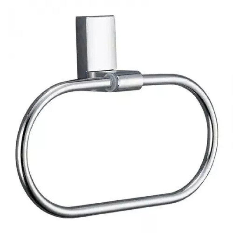 Frap Кільце для рушників F1804 з 2-ма накладками, білий/хром