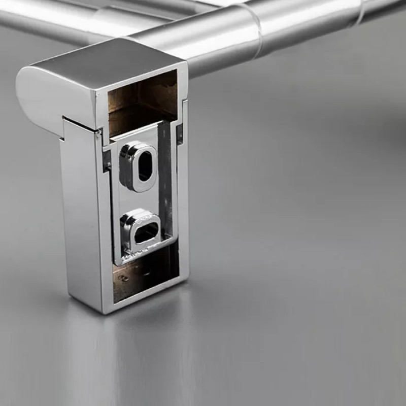 Frap Рушникотримач поворотний потрійний F1813 з 2-ма накладками, 397 мм, білий/хром