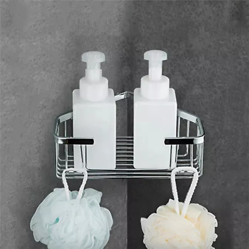 Frap Полиця кутова F351, 240х80 мм, нержавіюча сталь, хром