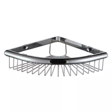 Frap Полиця кутова F352, 240х60 мм, нержавіюча сталь, хром