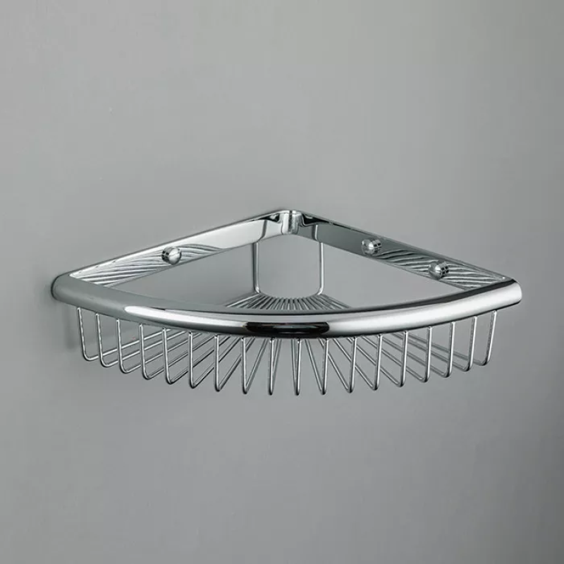 Frap Полиця кутова F352, 240х60 мм, нержавіюча сталь, хром