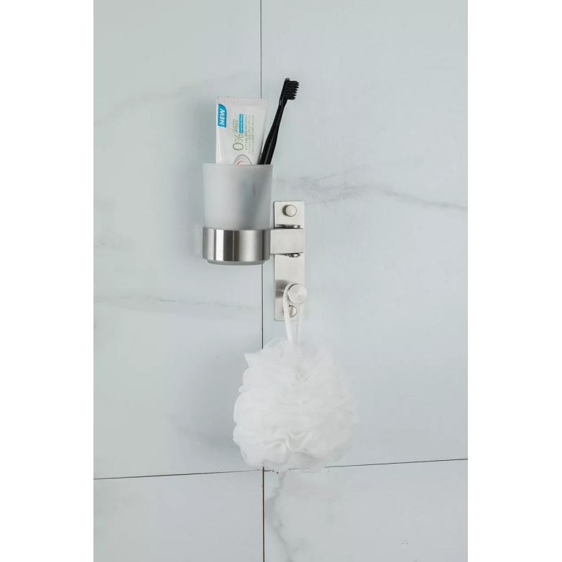 Frap Склянка для щіток F30406, нержавіюча сталь