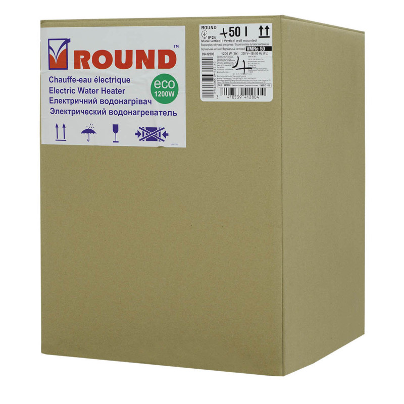 Atlantic Водонагрівач (бойлер) електричний  Round Eco VMR 50 (1200W) 80 літрів (941290)