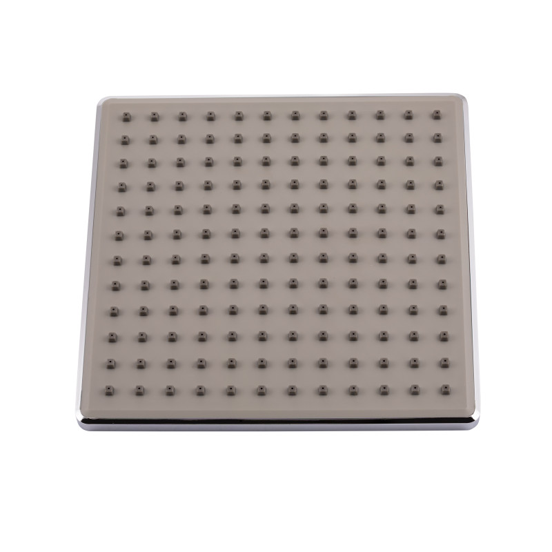 Qtap Душова стійка універсальна Plava на два споживача 1015 мм прямокутна QT1001CRM Chrome