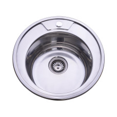 Lidz Кухонна мийка 490-A 0,6 мм Satin (LIDZ490A06SAT160)