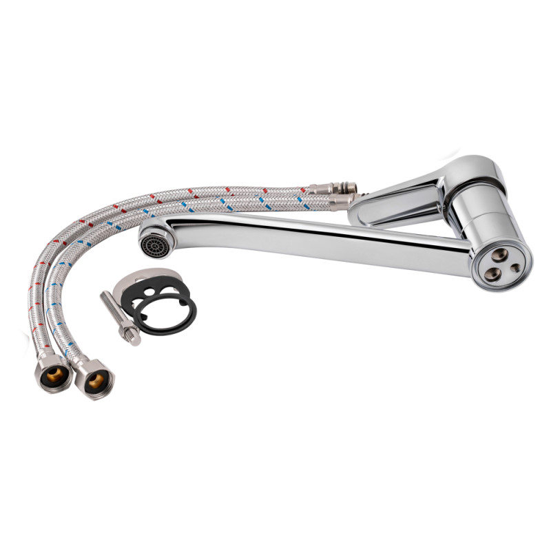 Lidz Змішувач для кухні Nicole 002 (k35) LDNIC002CRM21878 Chrome