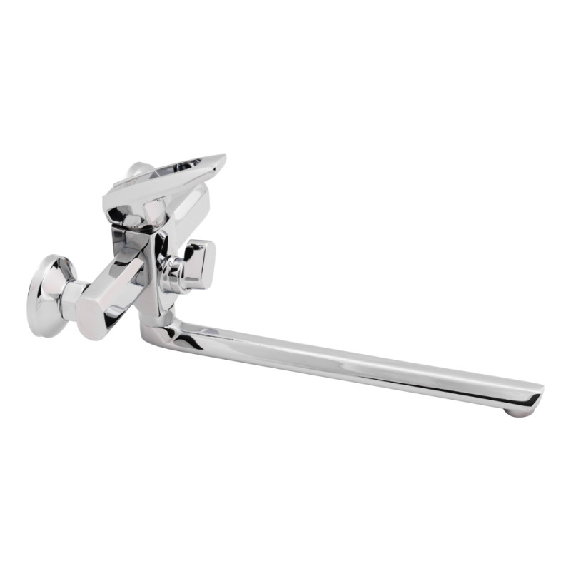 Lidz Змішувач для ванни Sofi 005 з поворотним виливом (з душовим гарнітуром) (k35) LDSOF005CRM22137 Chrome