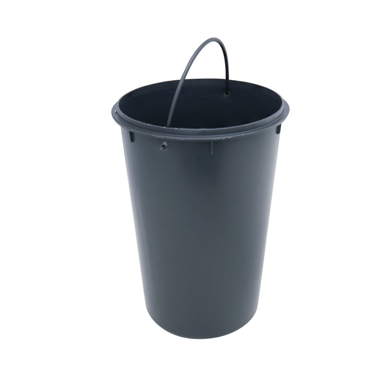 Lidz Відро для сміття Oreo 0108 8 л LDORE0108CRM22255 Chrome