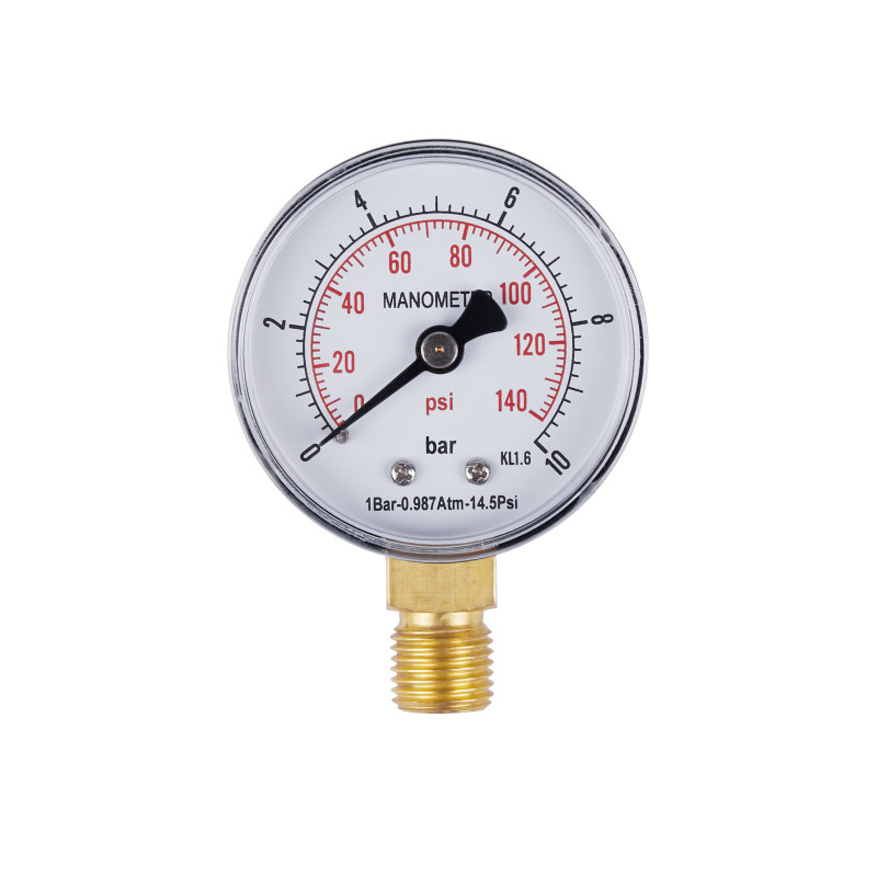 SD Plus Манометр 10 бар 1/4", нижнє підмикання SD17010B