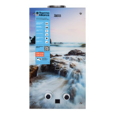 Thermo Alliance Газова колонка JSD20-10GA 10 л панель скляна з малюнком море (JSD2010GASEAGLASS)