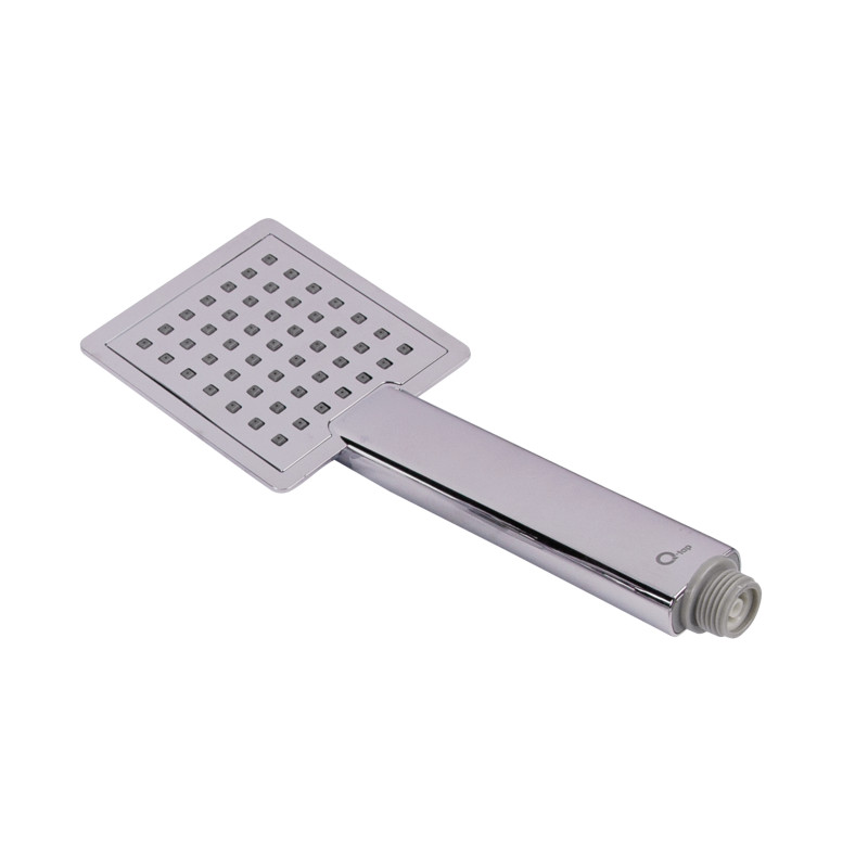 Qtap Душова система універсальна Plava на три споживача (з виливом) з полицею QT1005CRM Chrome