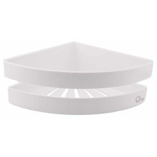 Qtap Полиця кутова Police пластикова QTPL01 White