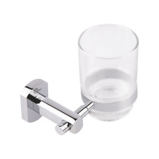 Qtap Склянка з тримачем Liberty настінна QTLIBCRM1158 Chrome