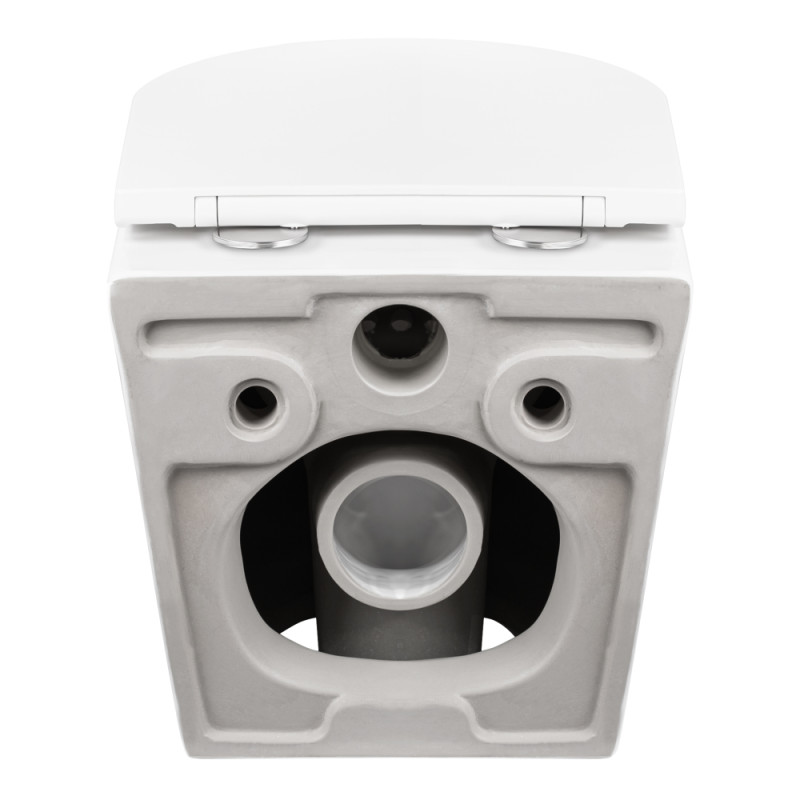 Qtap Унітаз підвісний Robin безобідковий з сідінням Soft-close QT1333046ENRW