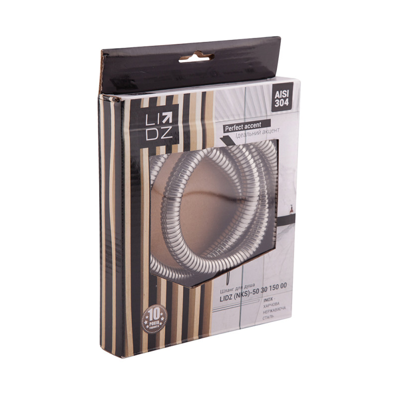 Lidz Шланг Niagara 30 1,5 м LDNIA30NKS28541 Nickel