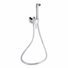 Qtap Набор для гігієнічного душу Inspai-Varius округлий QTINSVARCRMV00440001 Chrome