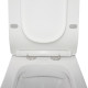 Qtap Унітаз-компакт Crow безобідковий з сідінням Soft-close QT05222170W