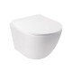 Qtap Унітаз підвісний Jay безобідковий з сідінням Soft-close QT07335176W