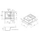 Lidz Кухонна мийка 650x500/200 MAR-07 (LIDZMAR07650500200)