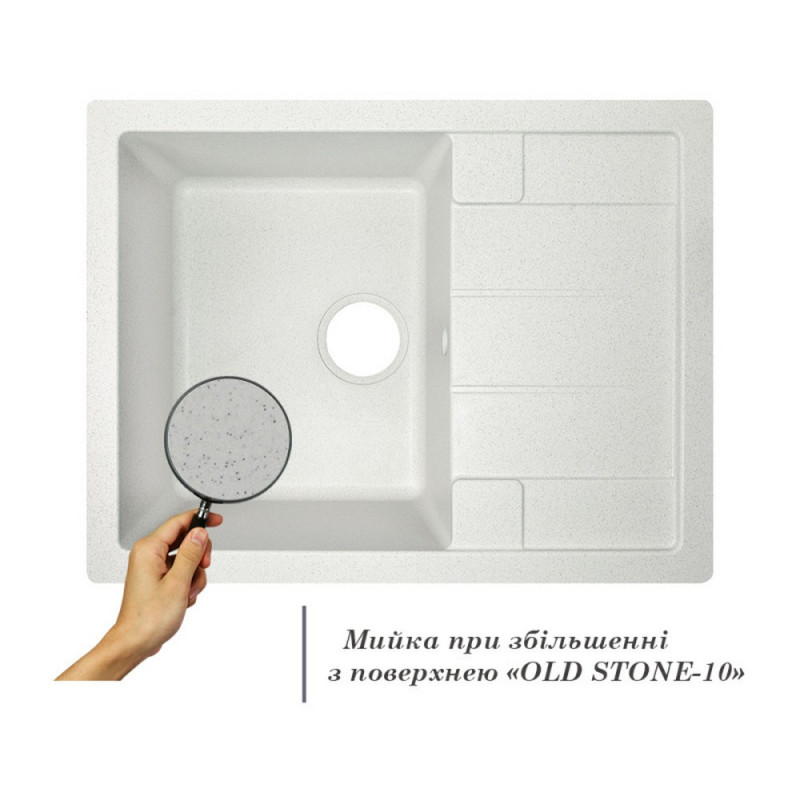 Lidz Кухонна мийка 650x500/200 STO-10 (LIDZSTO10650500200)