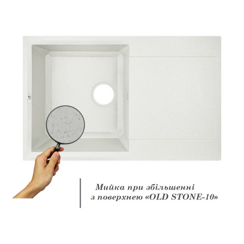 Lidz Кухонна мийка 790x495/230 STO-10 (LIDZМSTO10790495230)