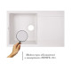 Lidz Кухонна мийка 790x495/230 WHI-01 (LIDZWHI01790495230)