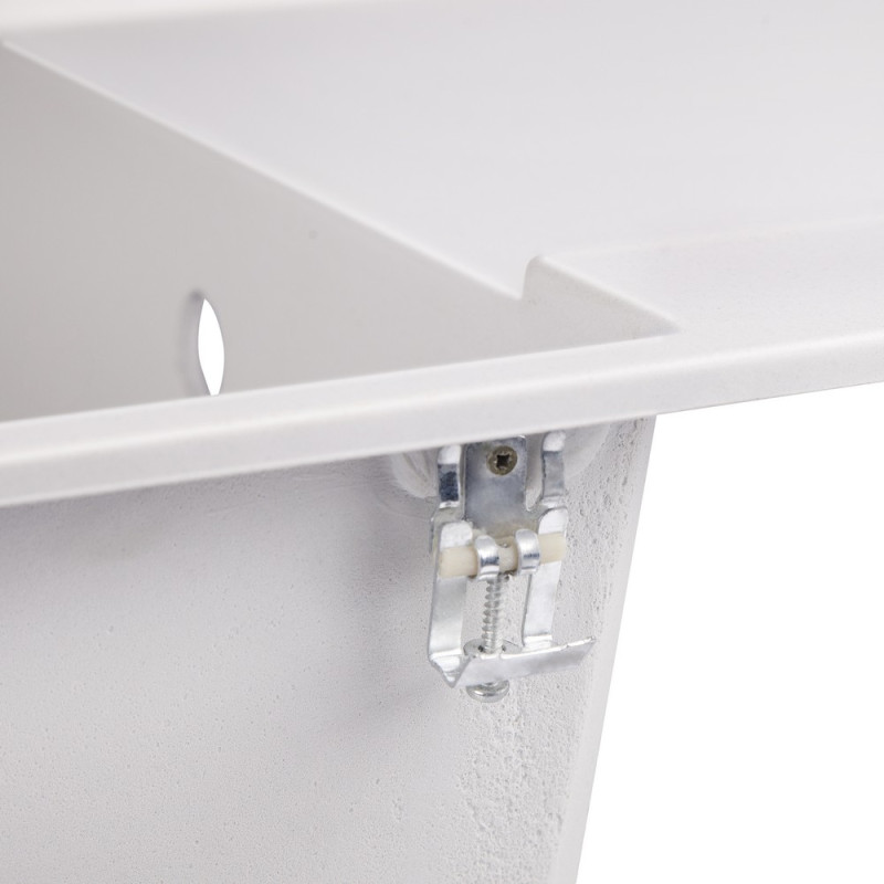 Lidz Кухонна мийка 790x495/230 WHI-01 (LIDZWHI01790495230)