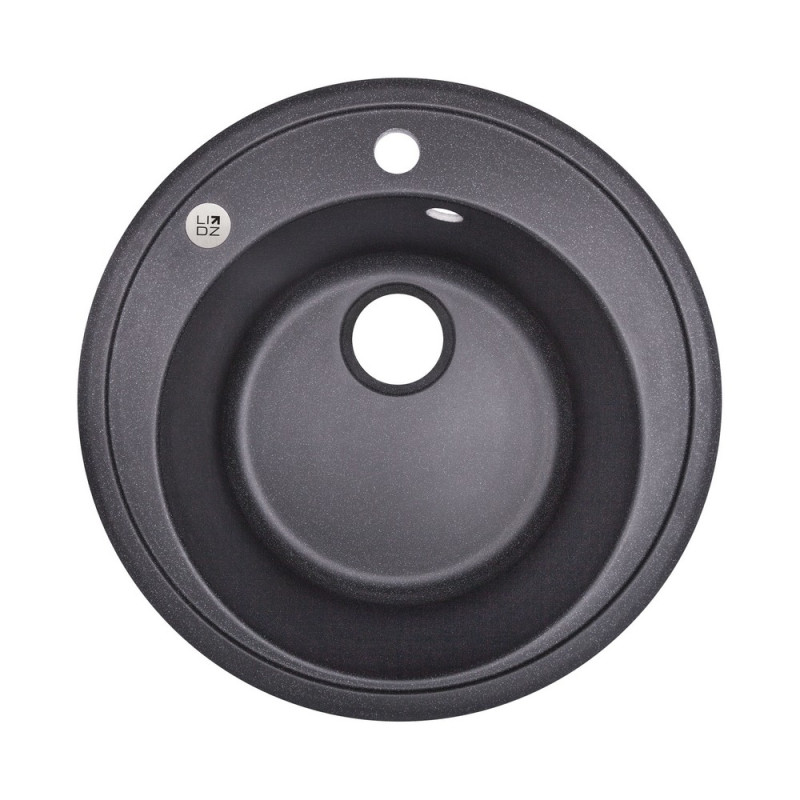Lidz Кухонна мийка D510/200 BLA-03 (LIDZBLA03D510200)