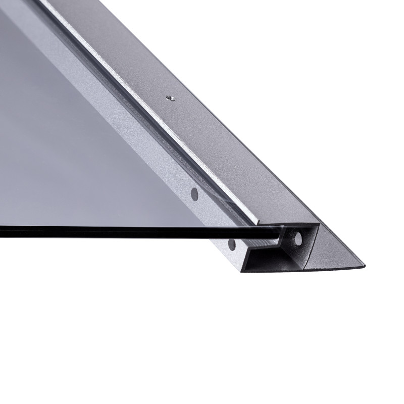 Lidz Душовий бокс Tani SB90x90.SAT.LOW.GR, скло тоноване 4 мм