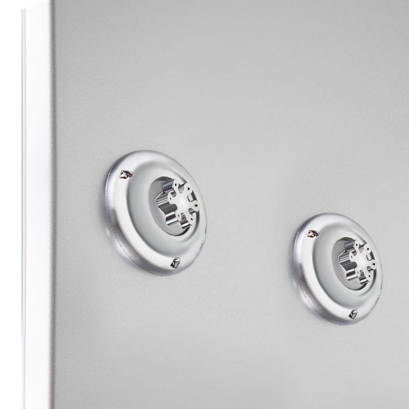 Lidz Гідромасажний бокс Tani SBM90x90.SAT.HIGH.GR, скло тоноване 4 мм