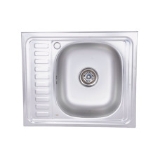 Lidz Кухонна мийка 6050-R 0,6 мм Satin (LIDZ6050R06SAT)