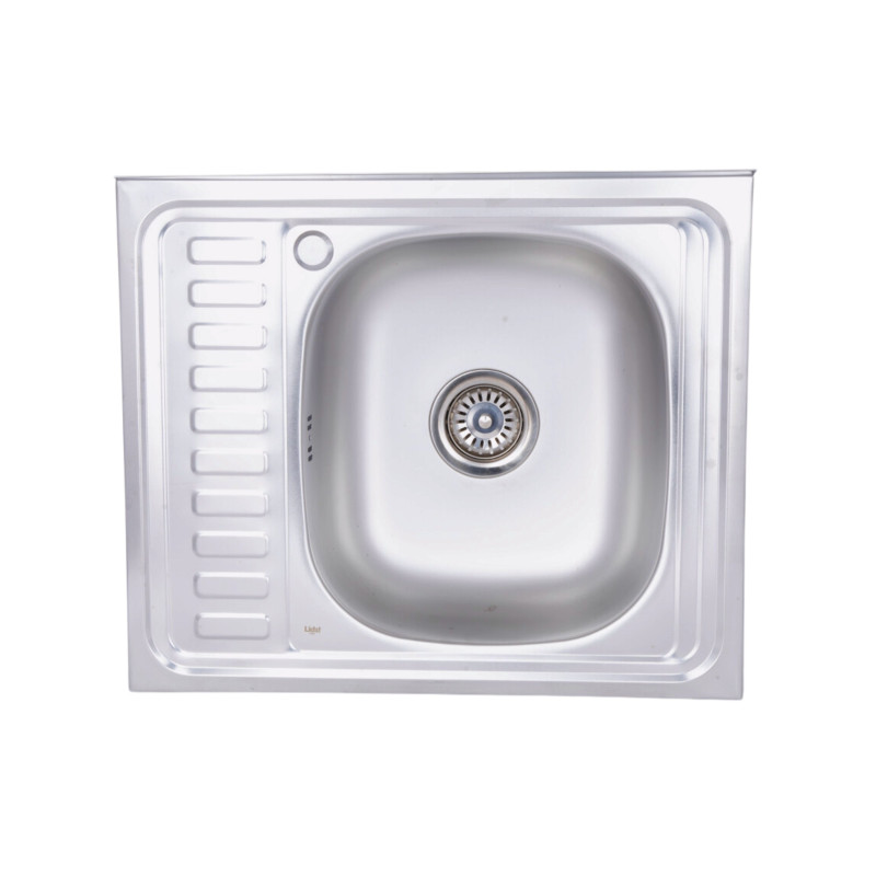 Lidz Кухонна мийка 6050-R 0,6 мм Satin (LIDZ6050R06SAT)