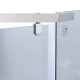 Lidz Душова кабіна Dozorca SC90x90.CRM.LOW.TR, скло прозоре 6 мм