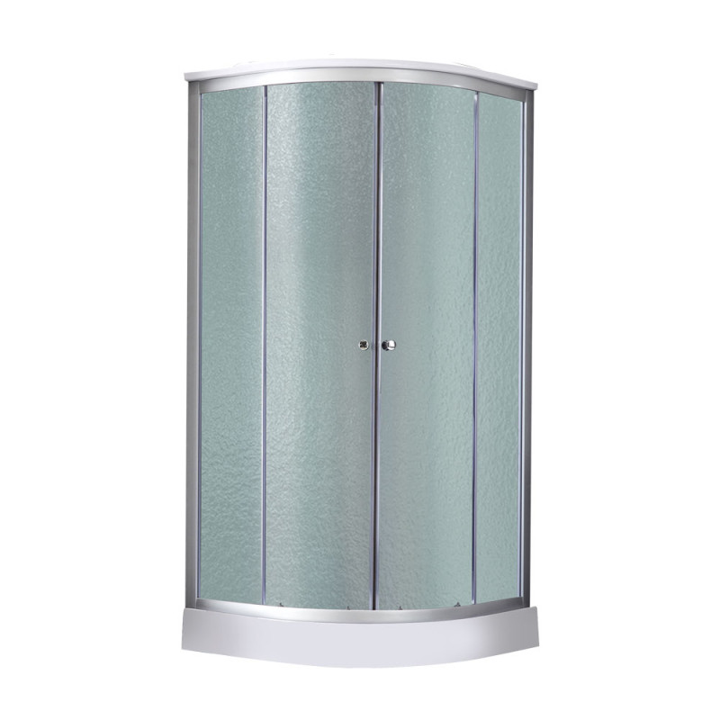 Lidz Душовий бокс Tani SB90x90.SAT.LOW.FR, скло Frost 4 мм