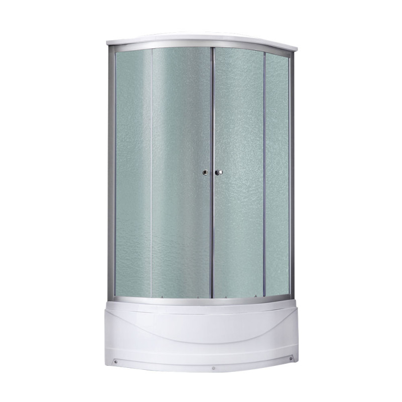 Lidz Душовий бокс Tani SB90x90.SAT.HIGH.FR, скло Frost 4 мм