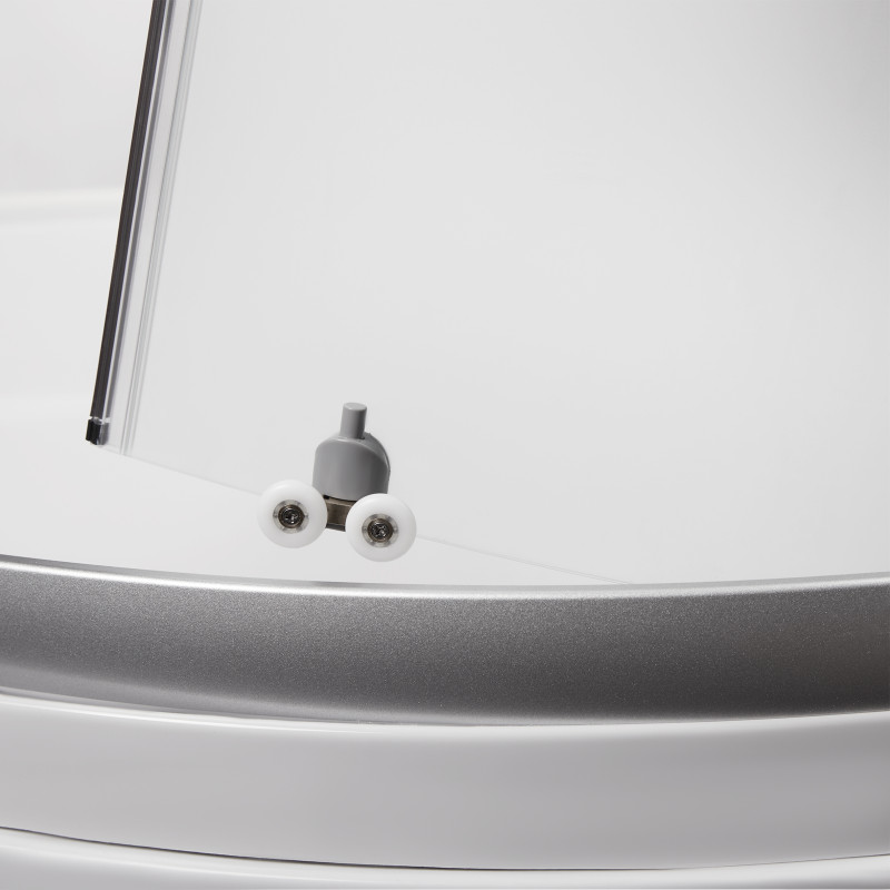 Lidz Душовий бокс Tani SB90x90.SAT.HIGH.FR, скло Frost 4 мм